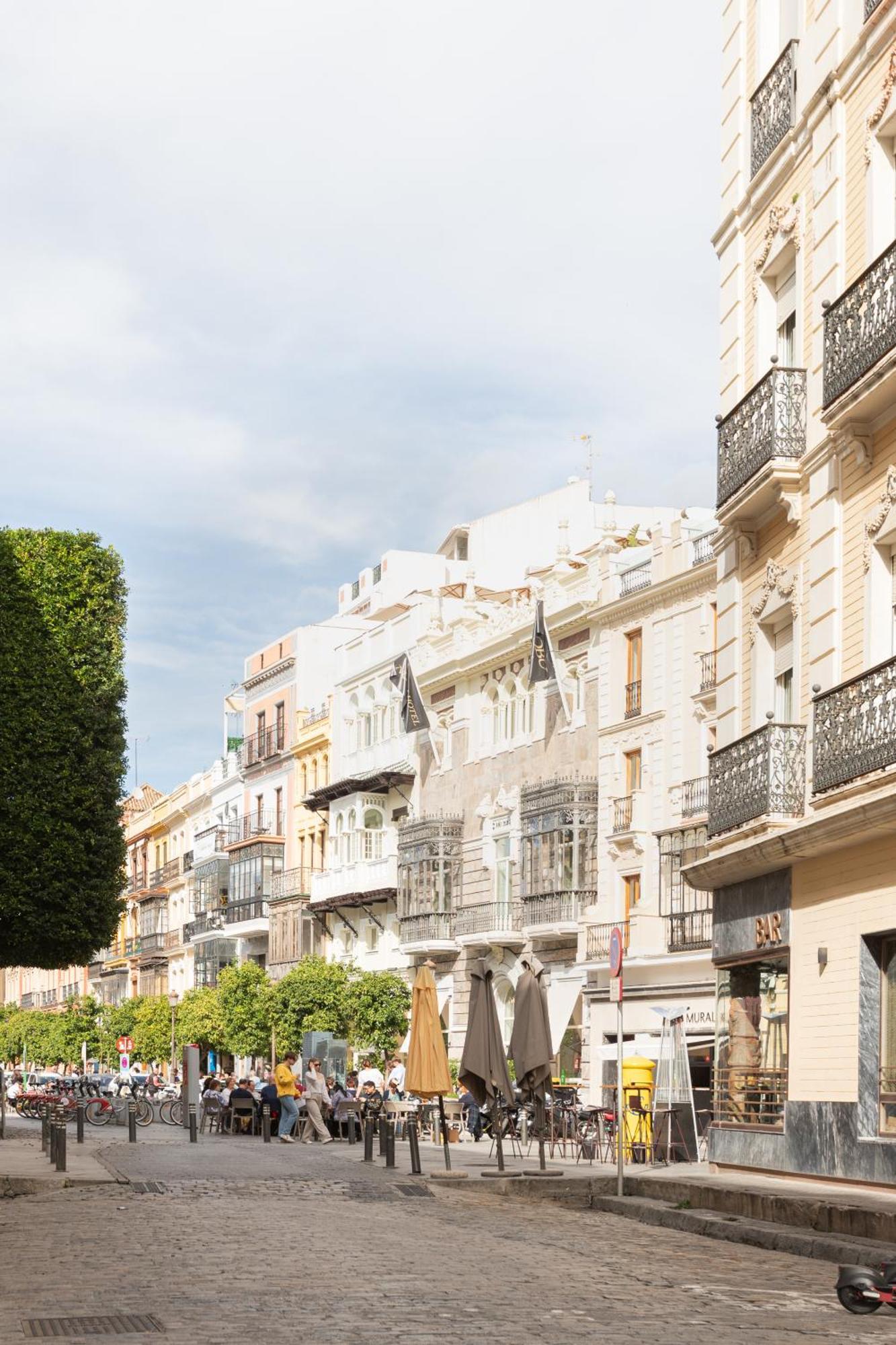 Lujoso Apartamento En Casco Antiguo De Sevilla Bagian luar foto