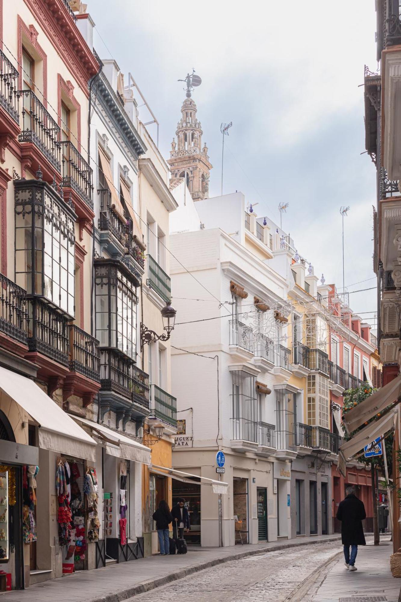 Lujoso Apartamento En Casco Antiguo De Sevilla Bagian luar foto