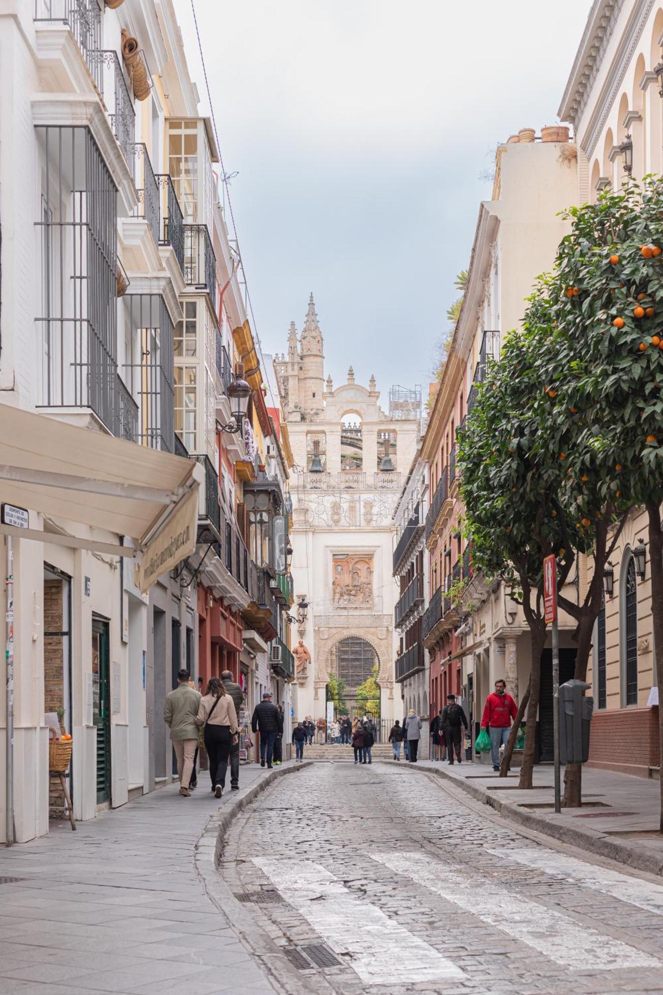 Lujoso Apartamento En Casco Antiguo De Sevilla Bagian luar foto